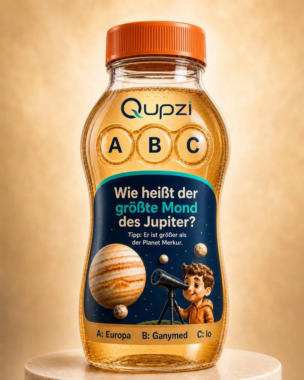 Qupzi Jupiter edition bottle